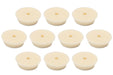 Autofiber DA Pads Pad 3 in. [DA Finish] Ultra Fine Foam Pad - 10/pack