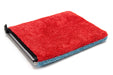 Autofiber Towel Red/Blue [Zero Cuff] Microfiber Twist Wash/Glass Mitt (7 in. x 9 in.) 1 pack