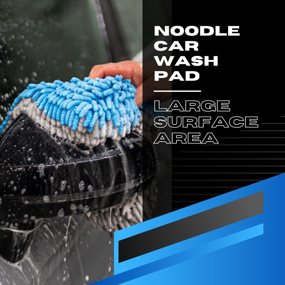 Autofiber [Noodle] Car Wash Pad 9"x9"