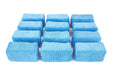 Autofiber Sponge [Block Sponge Narrow] Microfiber Terry Sponge Applicator (4 in. x 2 in. X 2 in.) 12 pack