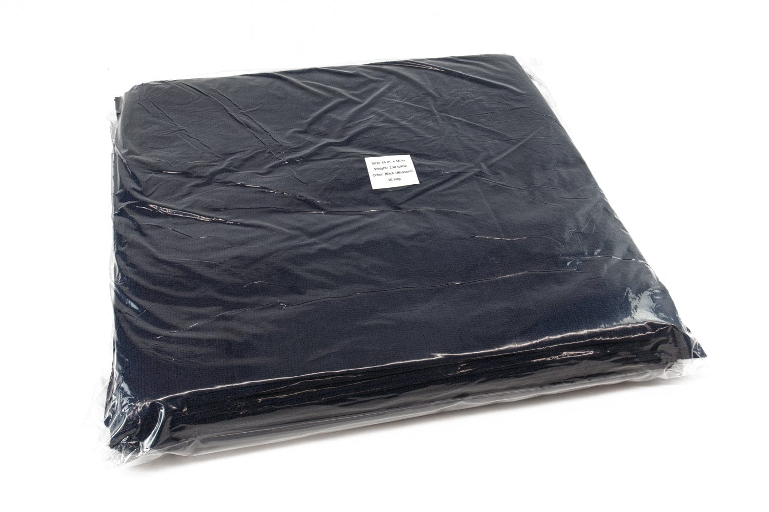 Autofiber Towel [Utility 230v] Lightweight Edgeless Microfiber Cleaning Towel 16"x16" - 30 Vacuum Pack