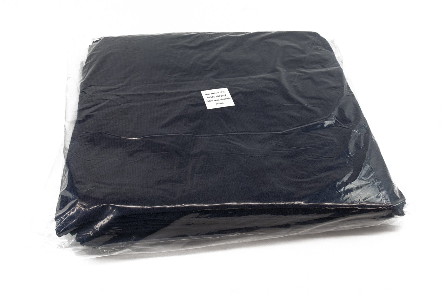 Autofiber Towel [Utility 400v] Edgeless Microfiber Cleaning Towel 16"x16" - 20/Vacuum Pack