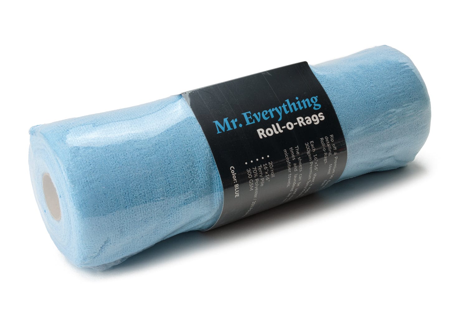 Autofiber Case Towel FULL CASE [Mr. Everything : Roll-o-Rags] Premium Microfiber Towels on a Roll 16"x16" - 15 rolls/case