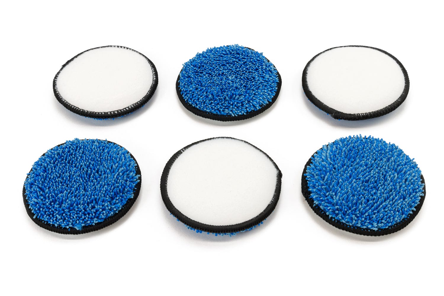 Autofiber Pad U.F.O. Pads - Upholstery / Fabric Orbital Microfiber Pads - 6 pack