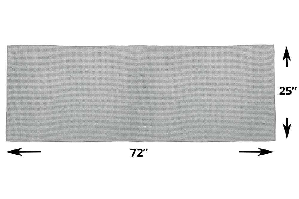 Autofiber Gray Window Tint Dashboard Cover 25"x72"