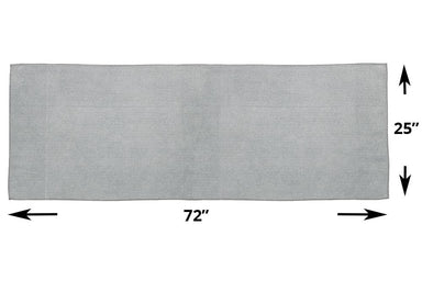 Autofiber Gray Window Tint Dashboard Cover 25"x72"