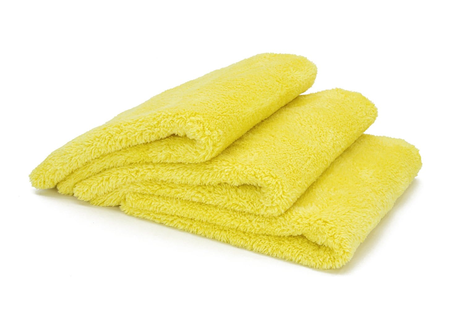 Gray Ultra Plush Edgeless Microfiber Towels (3-pack)