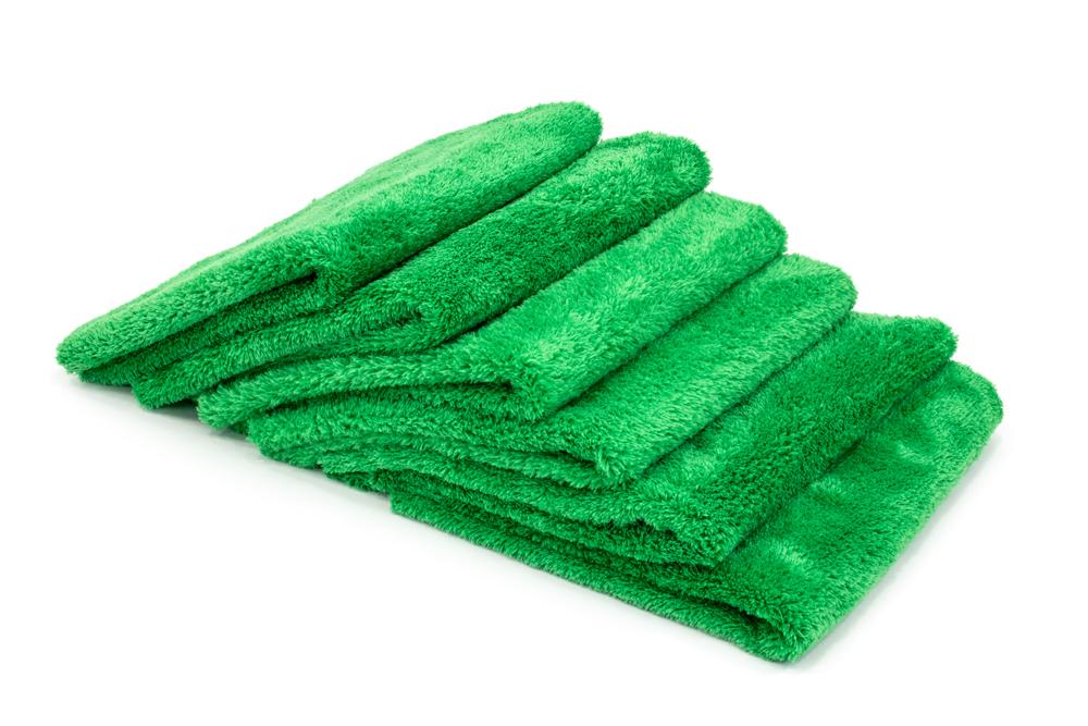 Autofiber [Korean Plush] Edgeless Detailing Towels (16 in. x 16 in. 470  gsm) 4 pack